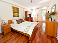 Hardwood Gallery - Hardwood Flooring in the Bedroom