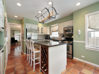 Tile Gallery - Tile Floor in the Kitchen